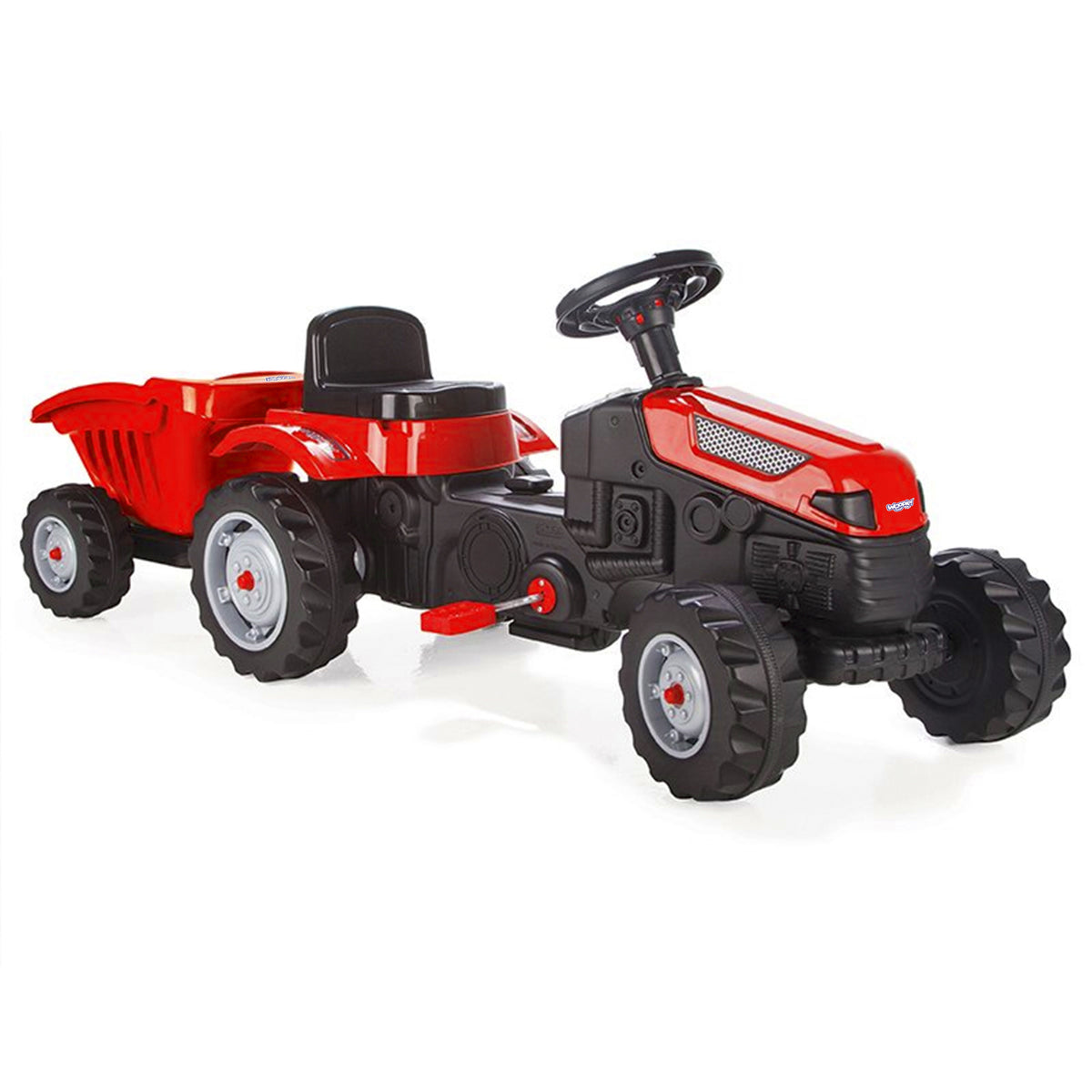 WOOPIE Farmer GoTrac MAXI Minamas Traktorius su Priekaba