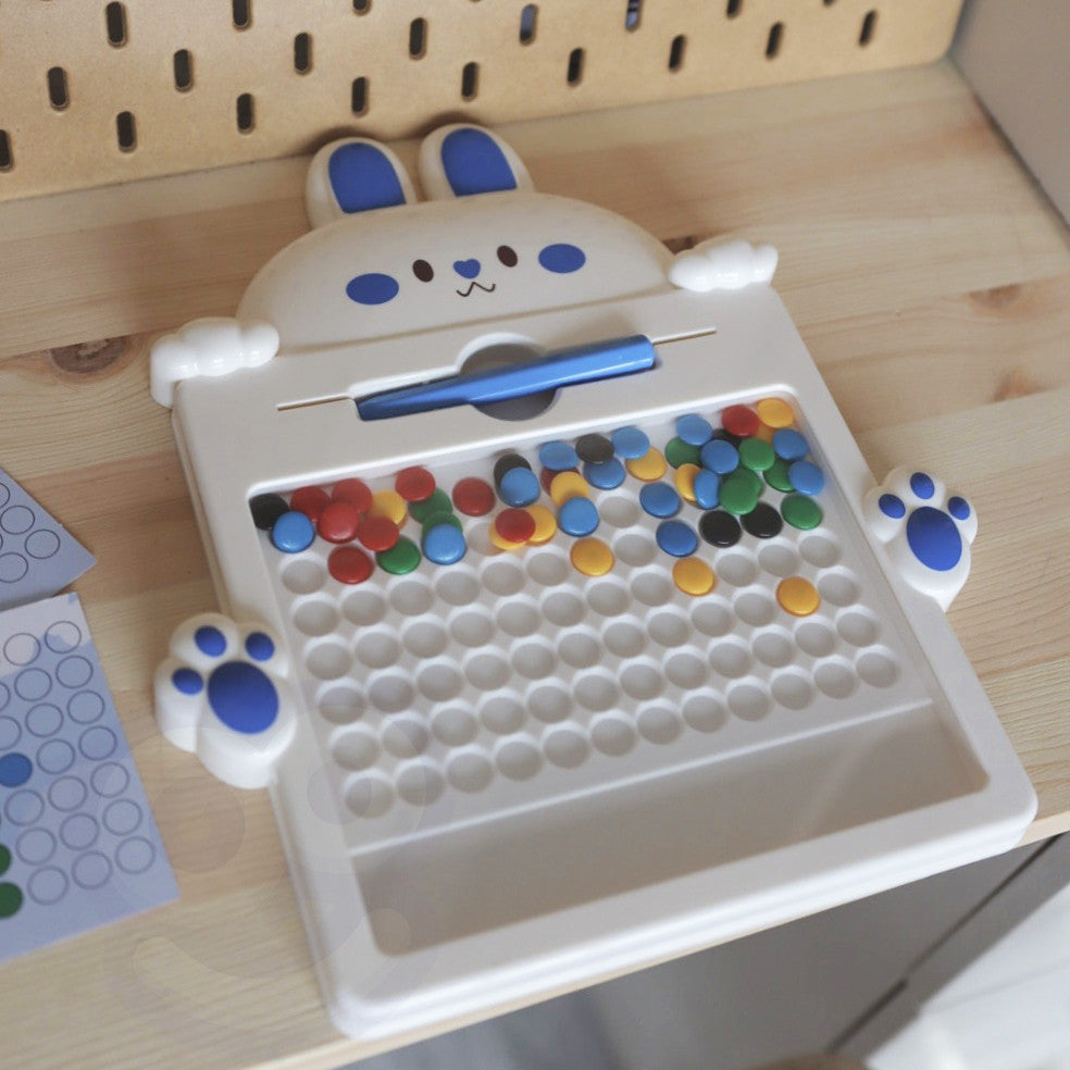 WOOPIE MagPad Magnetinė Lenta Triušis Montessori vaikams