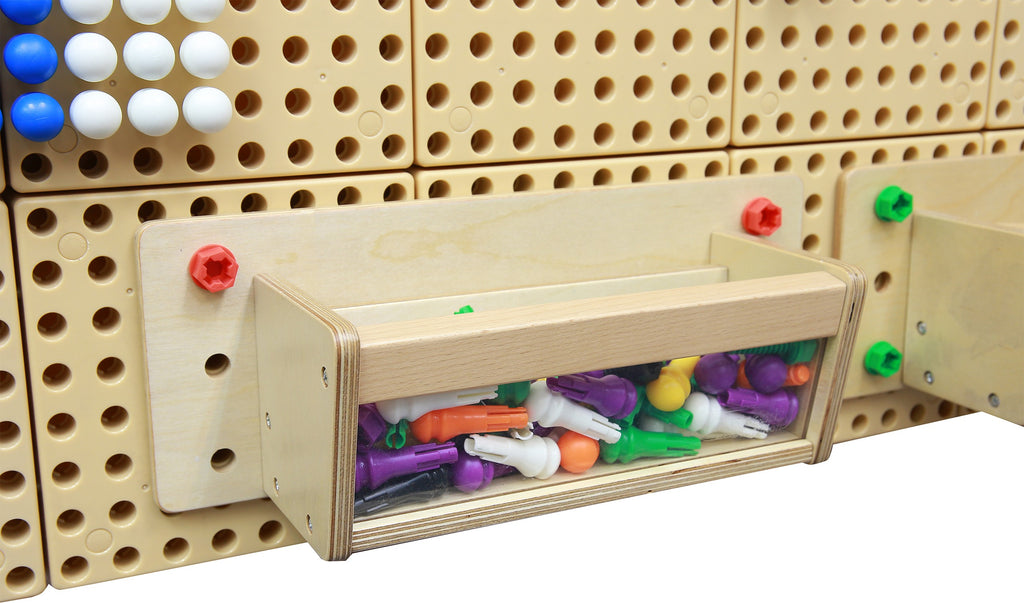 MASTERKIDZ talpykla su permatoma sienele STEM lentai