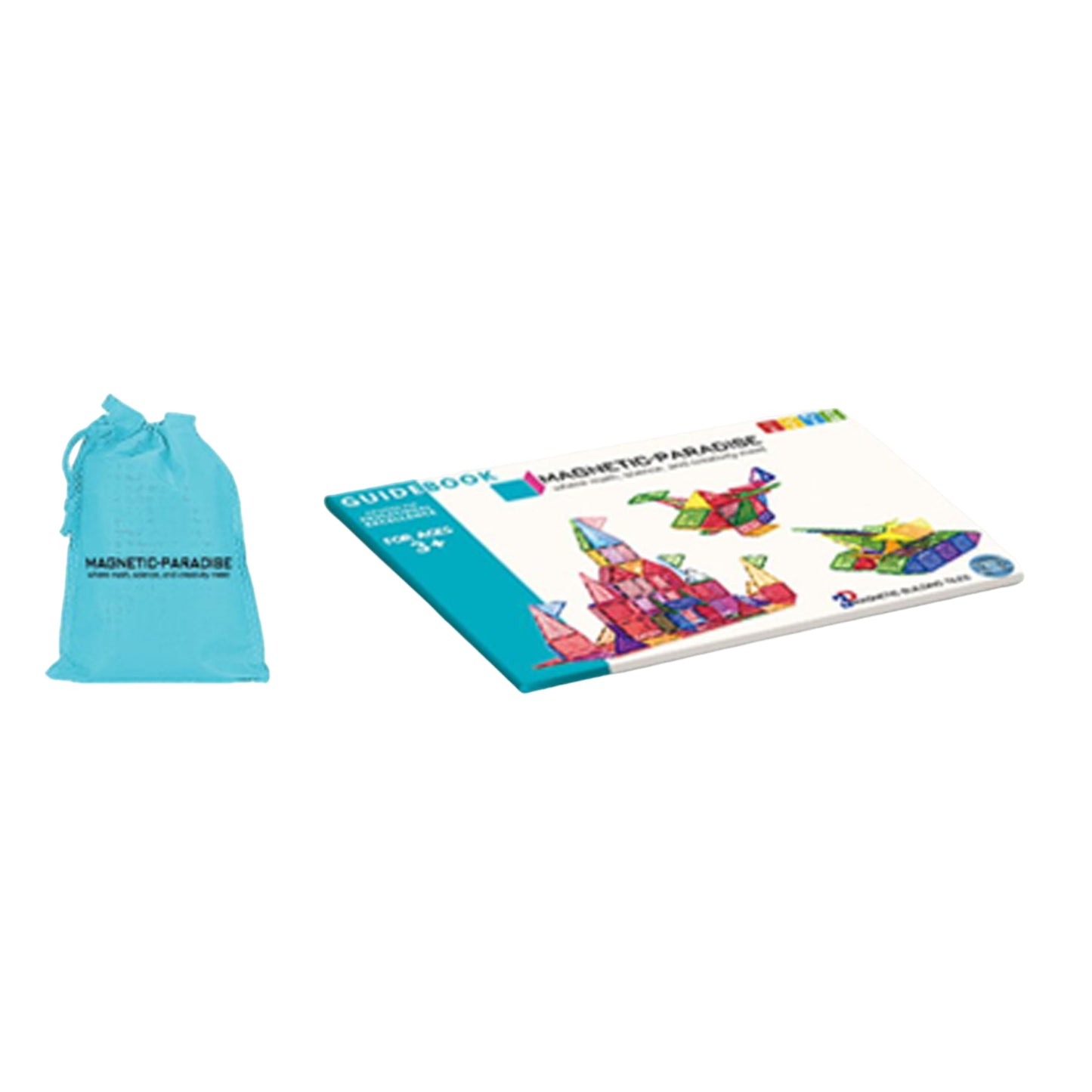 WOOPIE 3D Montessori Magnetiniai Konstruktoriaus Blokeliai Vaikams