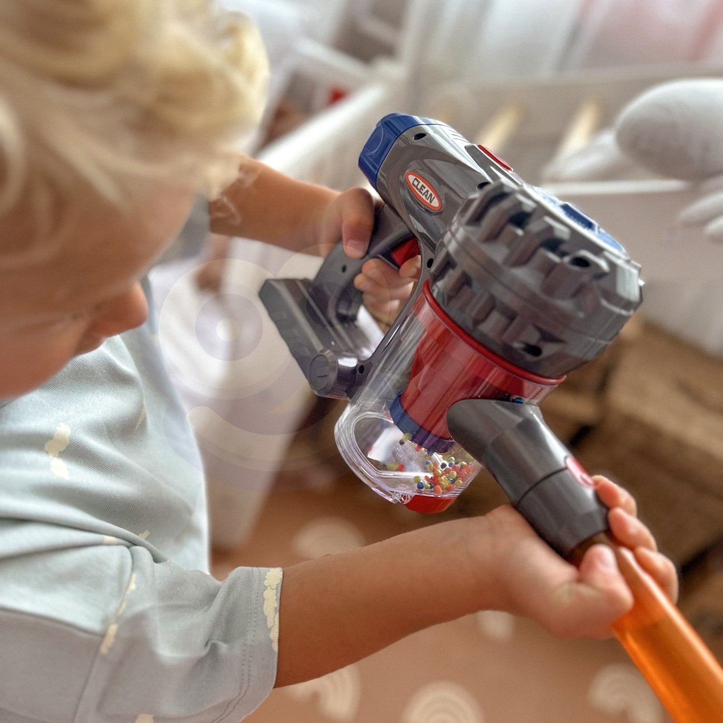 WOOPIE 3-in-1 Interaktyvus Vaikiškas Dulkių Siurblys su Siurbimo Funkcija