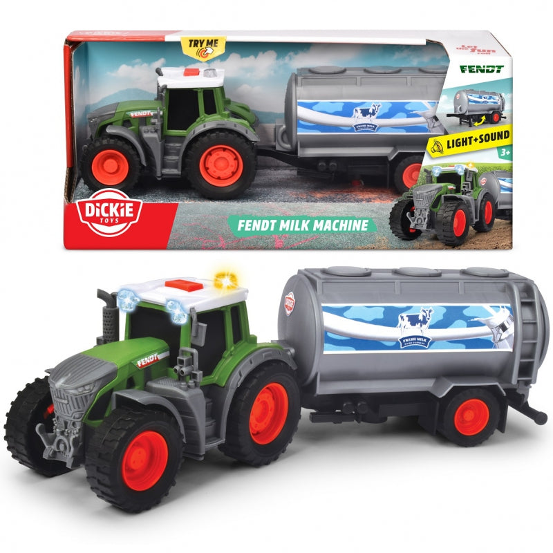 DICKIE Farm Fendt traktorius su pieno priekaba 26cm