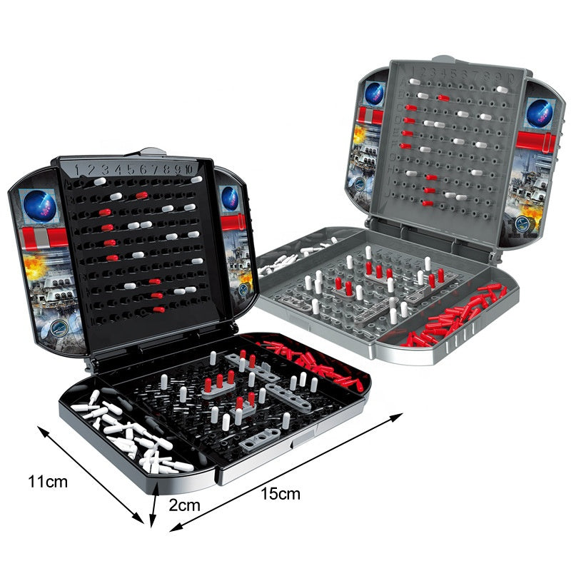 WOOPIE stalo žaidimas „Laivai: MEGA JŪROS MŪŠIS“ 4+ – vaizdas 2