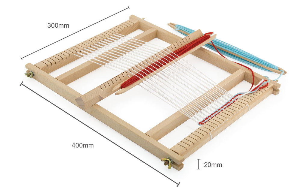 VIGA Medinė Audimo Staklė Montessori Kūrybinis Rinkinys Vaikams