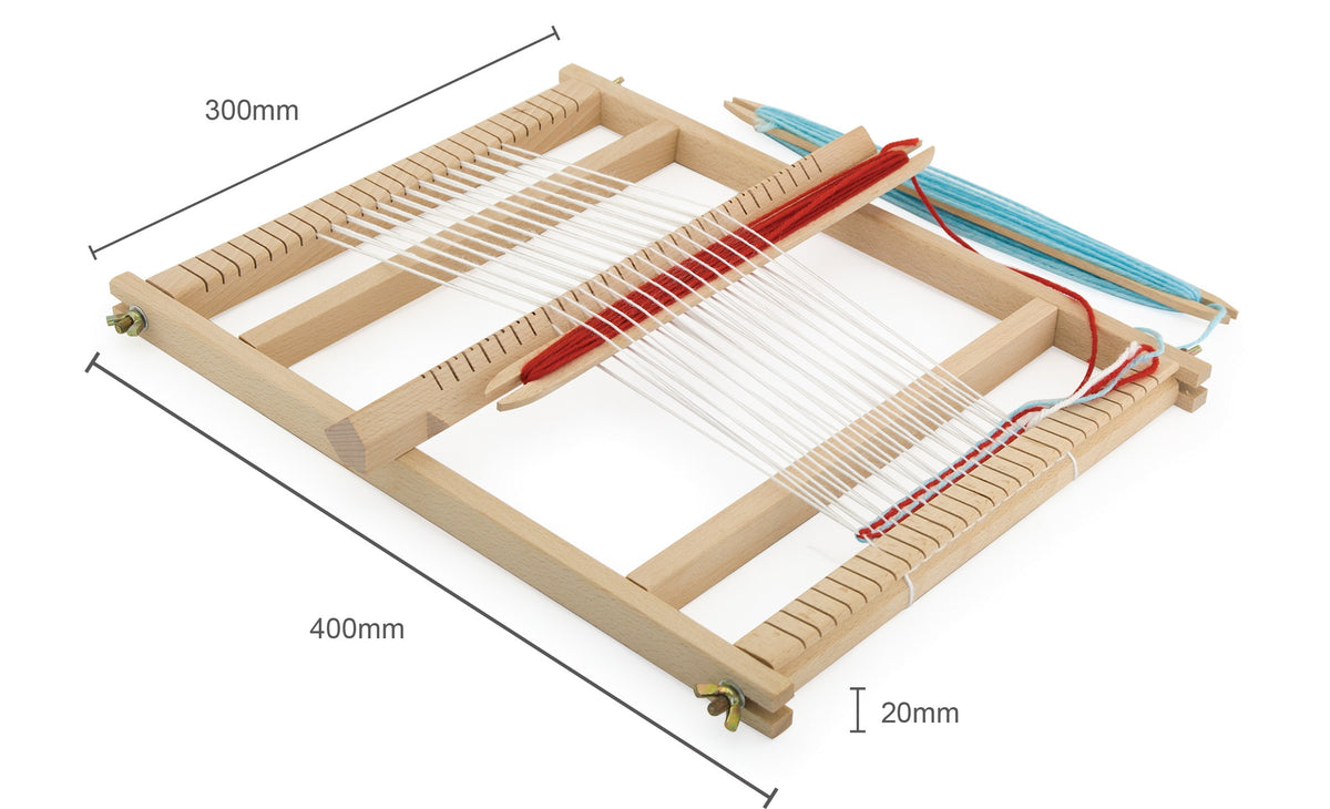 VIGA Medinė Audimo Staklė Montessori Kūrybinis Rinkinys Vaikams