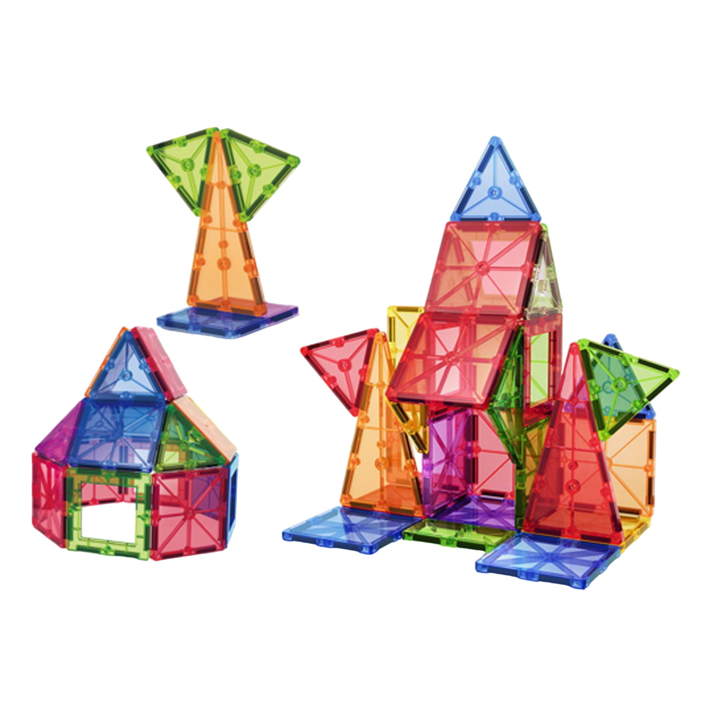 WOOPIE 3D Montessori Magnetiniai Konstruktoriaus Blokeliai Vaikams