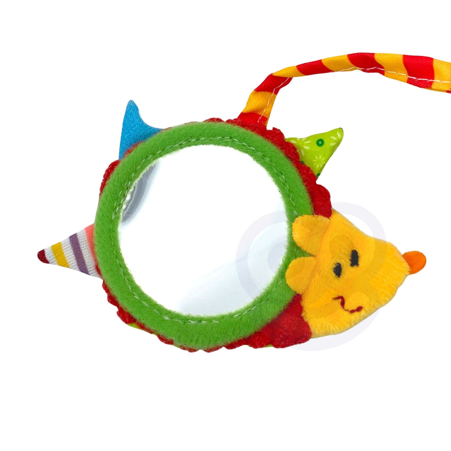 WOOPIE BABY Minkšta edukacinė spiralė-pakabinamas žaislas šuniukas vežimėliui / lovytei – vaizdas 4