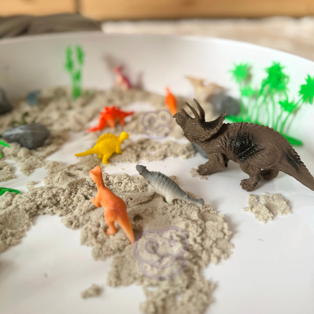 WOOPIE Dinozaurų Figūrėlių Rinkinys 40 vnt. Vaikams