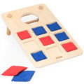 Viga 2in1 vikrumo žaidimas: Kryžiukai-nuliukai ir Cornhole (metimas į taikinį) – pagrindinis vaizdas