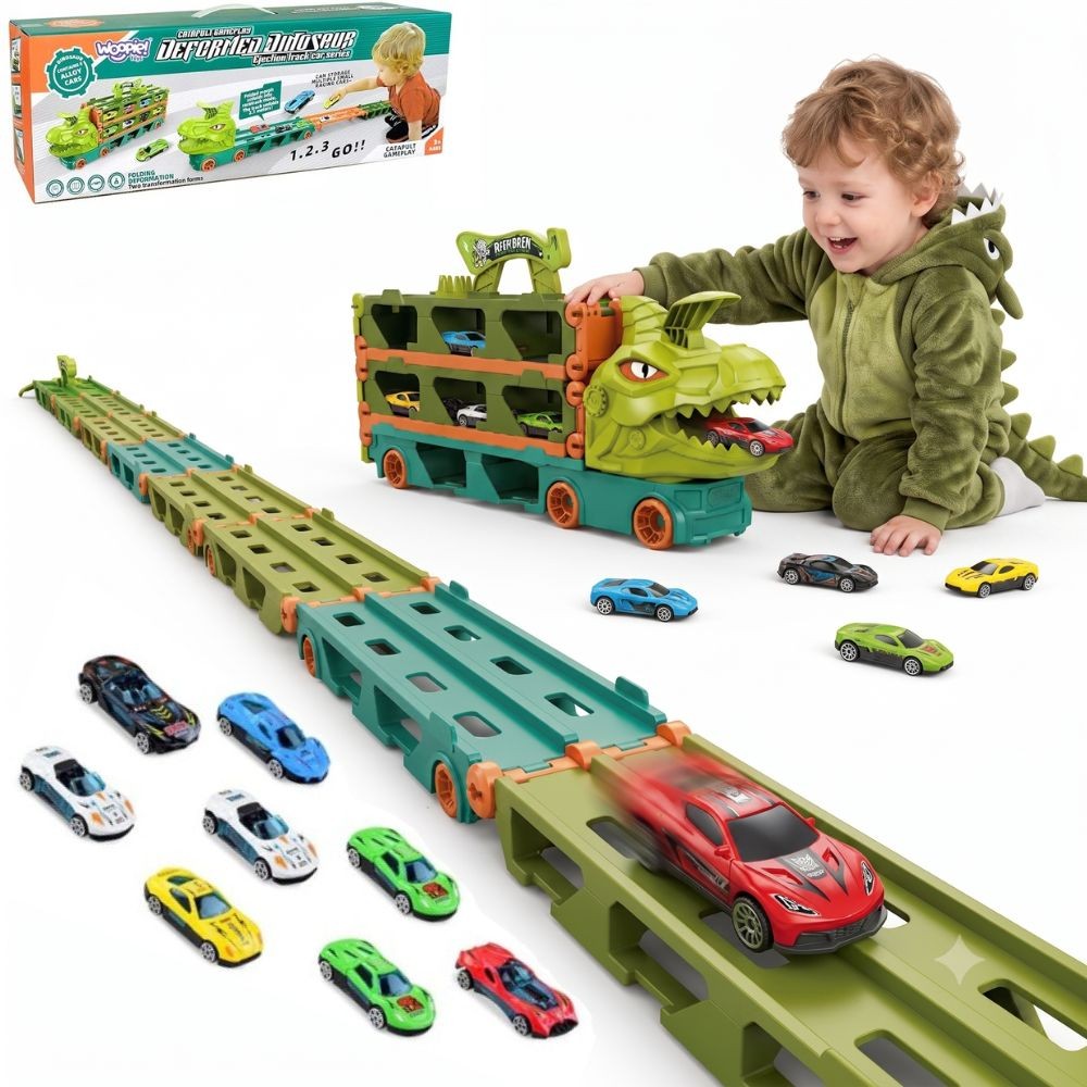 WOOPIE Sunkvežimis Dinozauras su 2,1 m Trasa Automobiliams