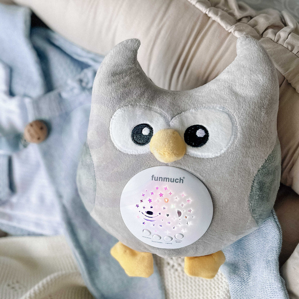 WOOPIE BABY Pelėda 2-in-1 Projektorius su 10 Lopšinių