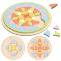 CLASSIC WORLD Pastelinė Mandala Montessori Mozaika Gėlės