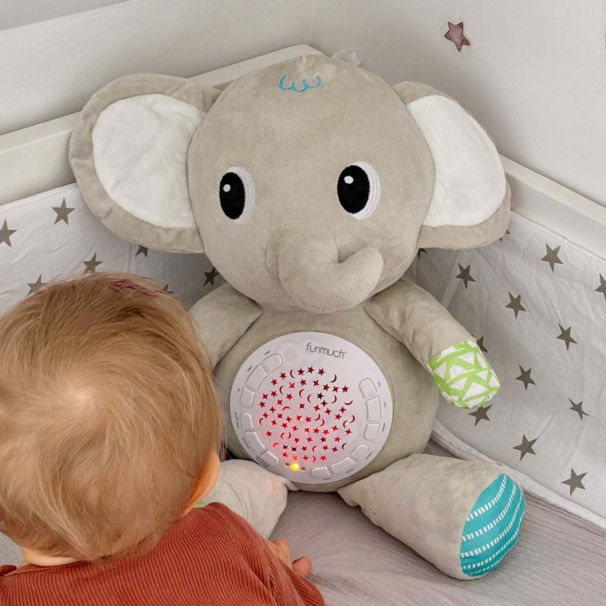 WOOPIE BABY Drambliukas su Projektoriumi ir 12 Melodijų