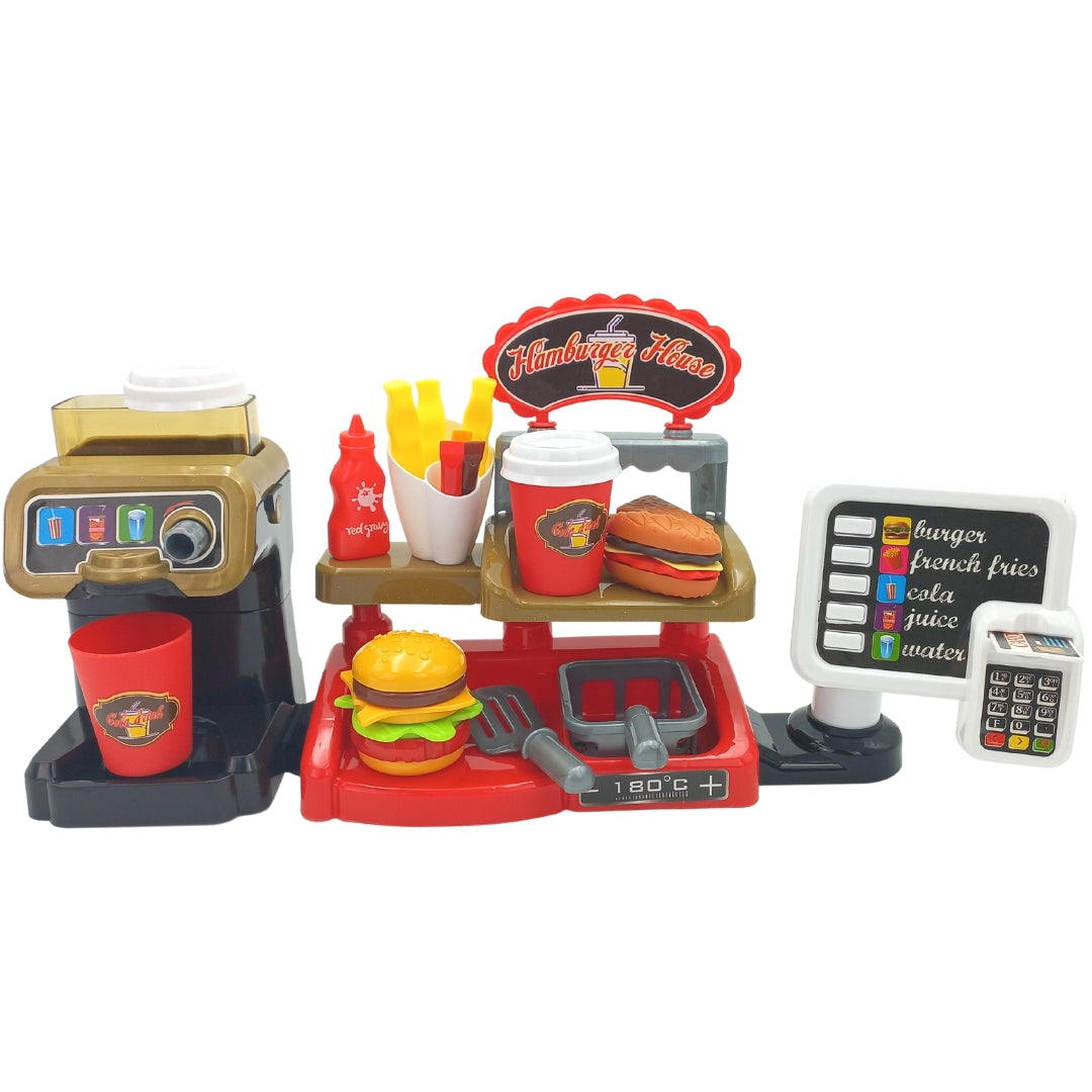 Dėžutė su suktinukais ir kitais produktais iš WOOPIE Fast Food rinkinio – vaizdas 7