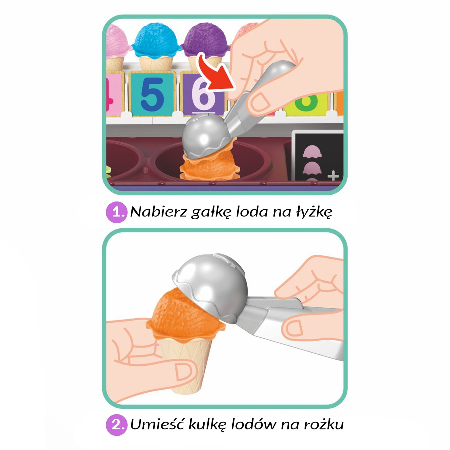 WOOPIE Ledainės Rinkinys XXL, su šaukšteliu – vaizdas 9