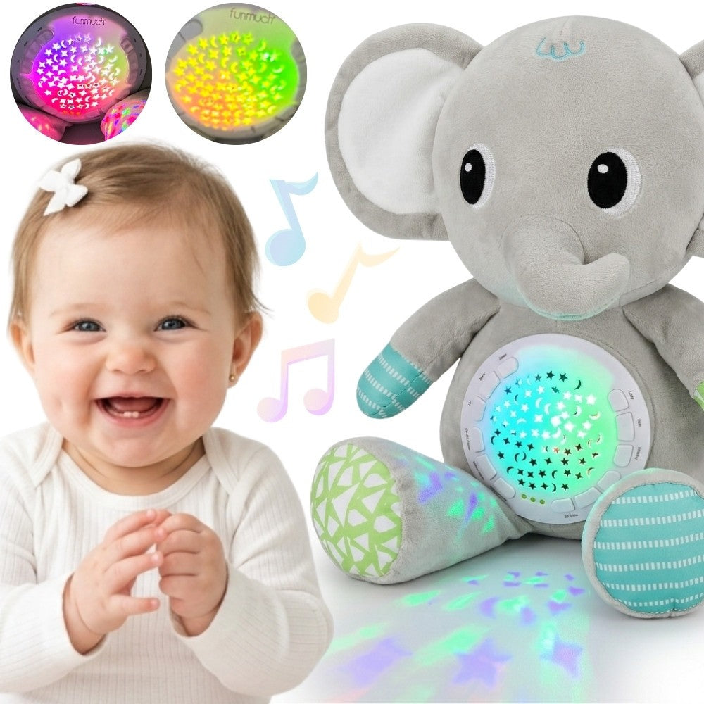 WOOPIE BABY Drambliukas su Projektoriumi ir 12 Melodijų