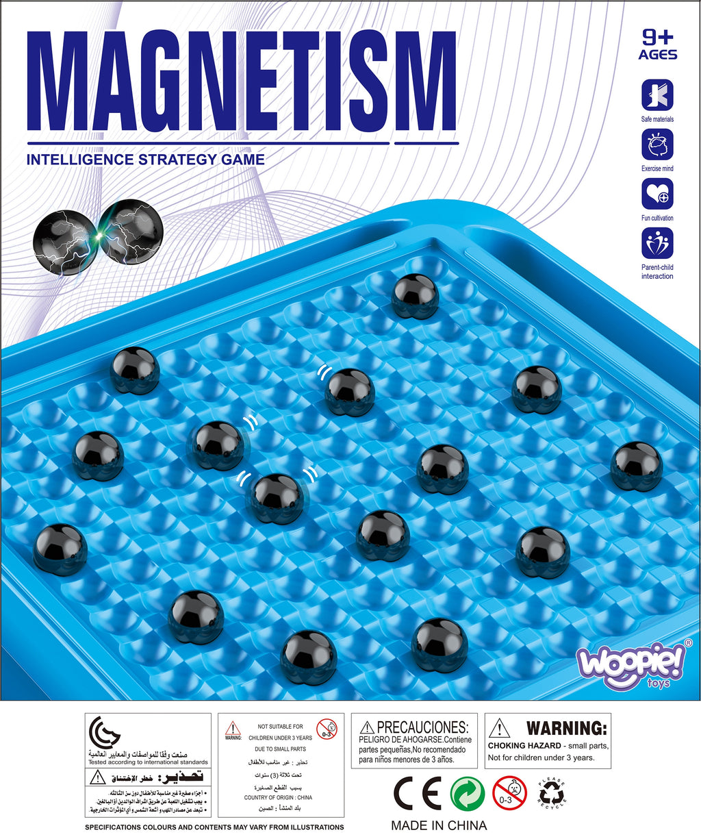WOOPIE Magnetinių Kamuoliukų Strateginis Stalo Žaidimas