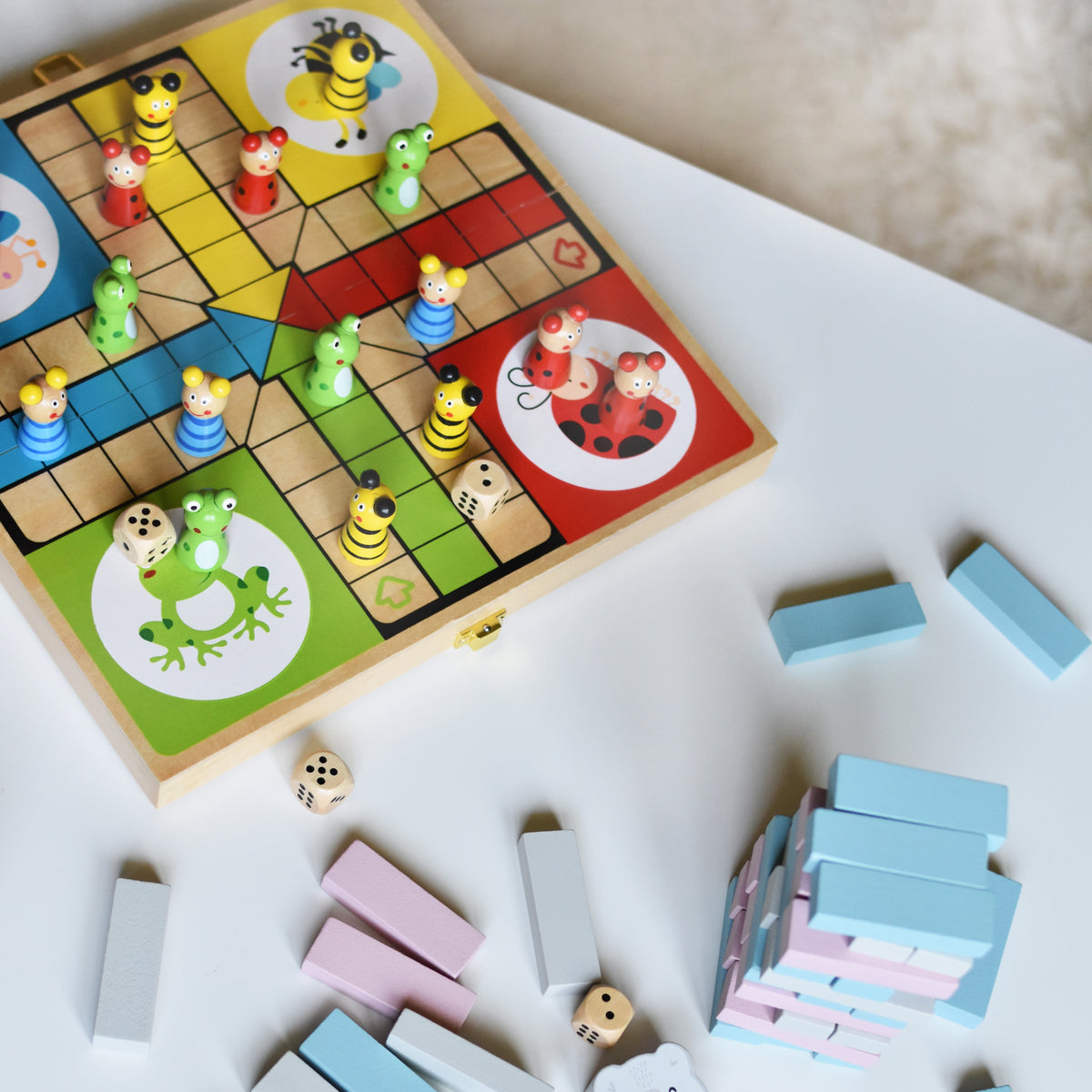 VIGA Medinis Nuotykių Žaidimas Ludo Vaikams – Šeimos Stalo Žaidimas