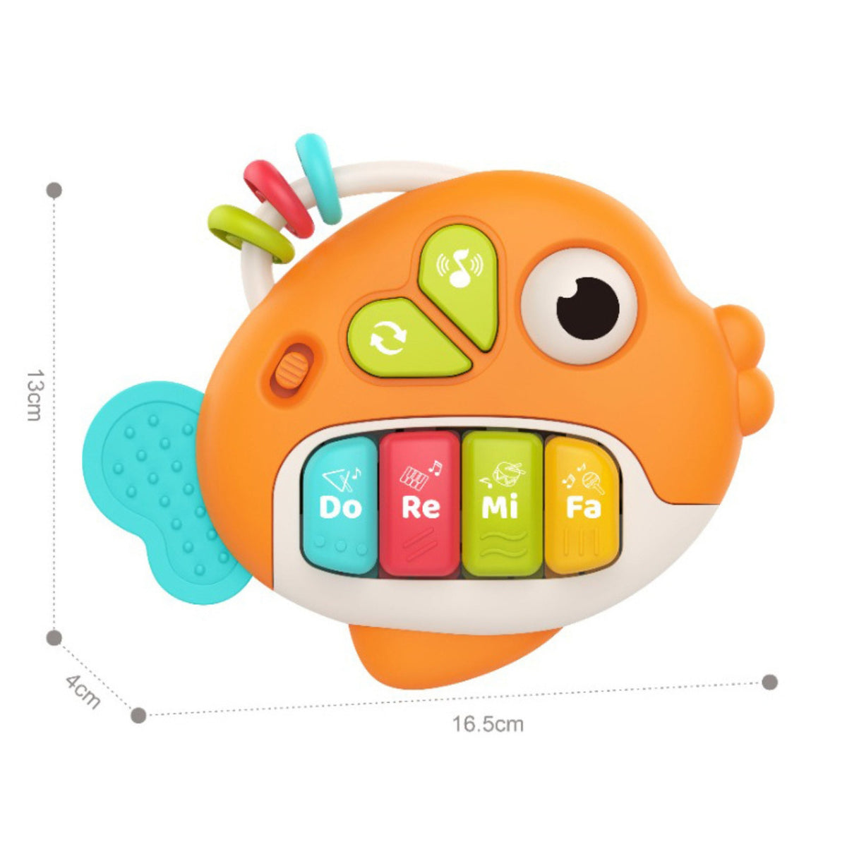 WOOPIE BABY Interaktyvus Pianinas Žuvytė su Garsais 18m+