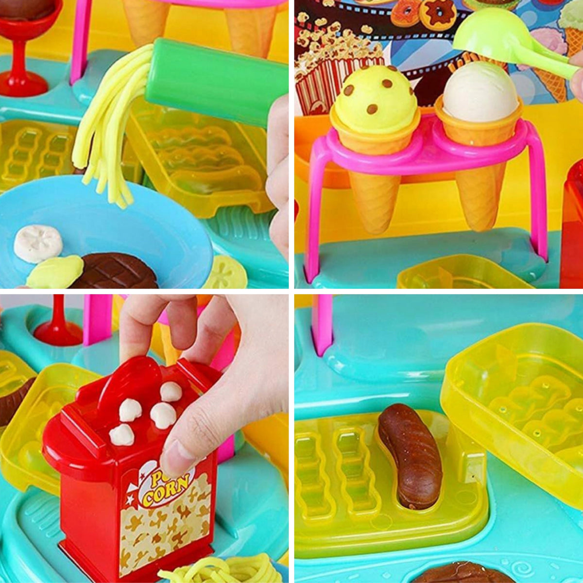 WOOPIE Play-Doh Užkandinės Kūrybinis Rinkinys Vaikams