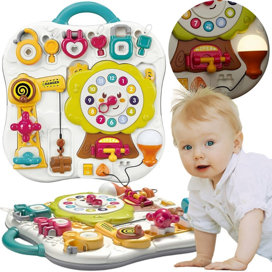 WOOPIE Baby Montessori Lavinamoji Manipuliacinė Lenta Kūdikiams 1+