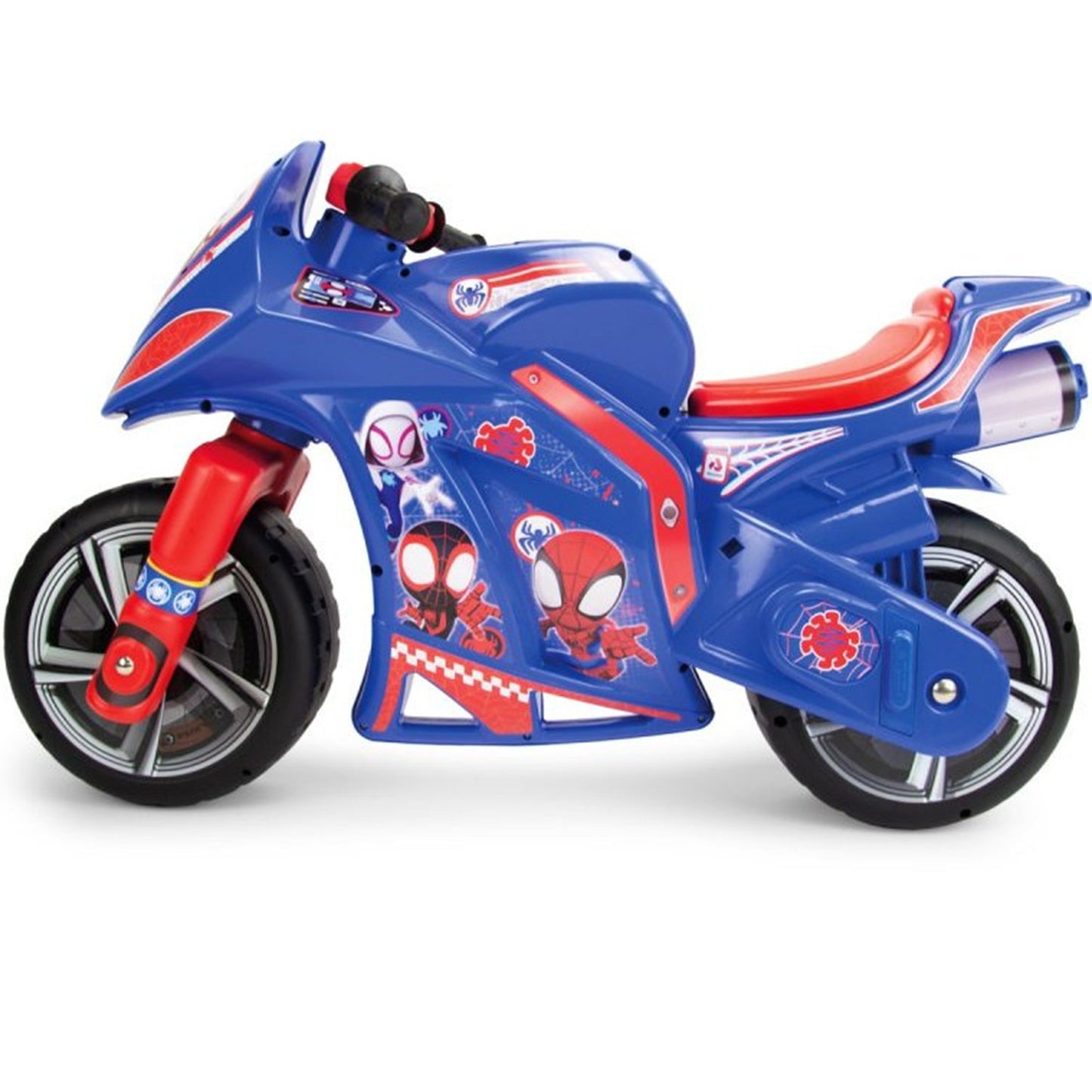 INJUSA Spider-Man Motociklas Stumdukas vaikams nuo 3 metų