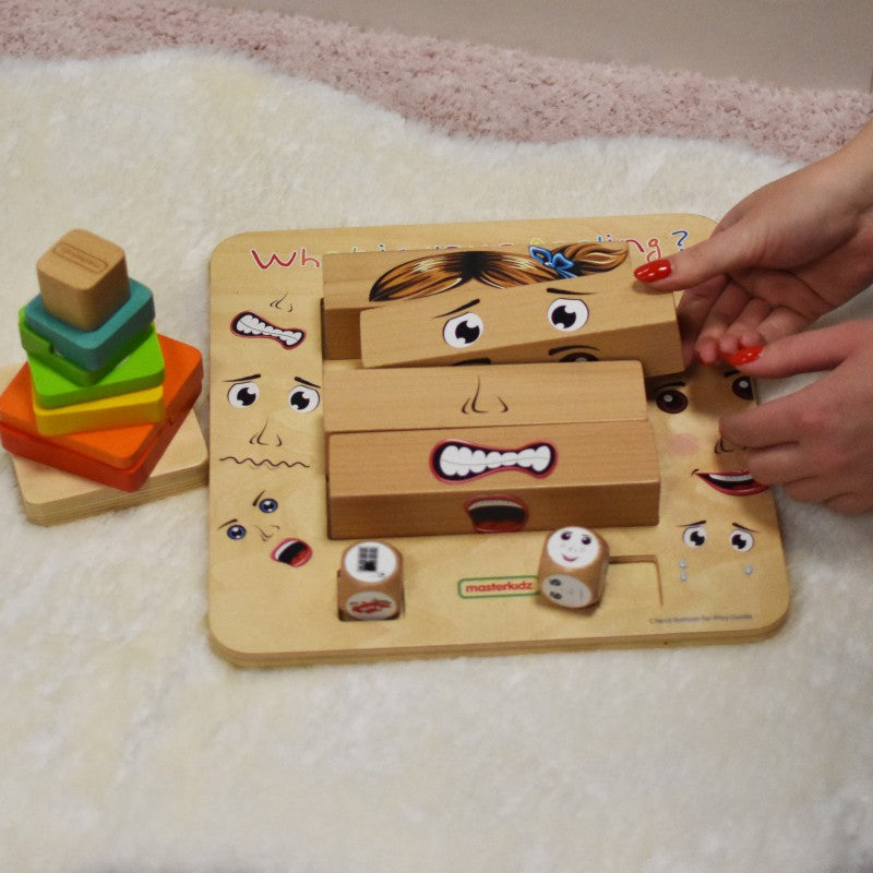 MASTERKIDZ Medinis Montessori Emocijų Mokymosi Žaidimas – vaizdas 9