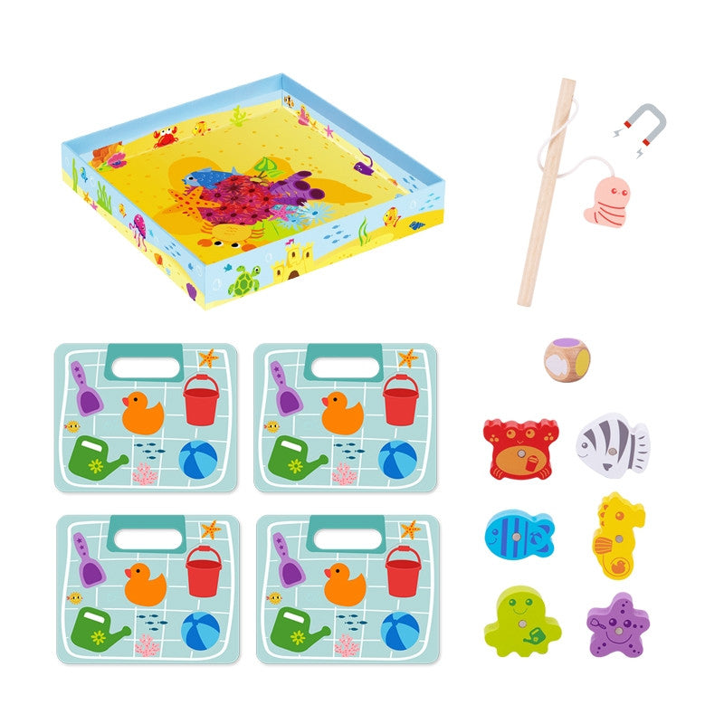 TOOKY TOY Žvejybos žaidimas – magnetinis vandenyno nuotykis