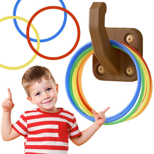 MASTERKIDZ STEM Žiedų Metimo Rinkinys su Kabliuku Vaikams