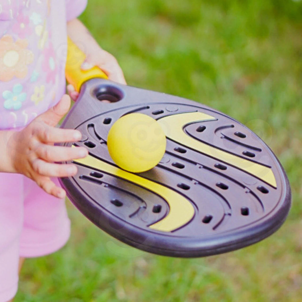 WOOPIE Raketės su kamuoliuku ir badmintono lėkšte, pludmarei