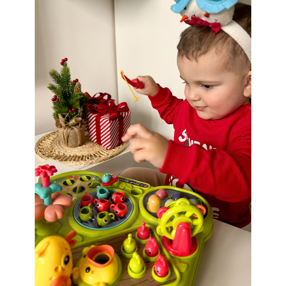 WOOPIE BABY Interaktyvus 8-in-1 Montessori lavinamasis stalas
