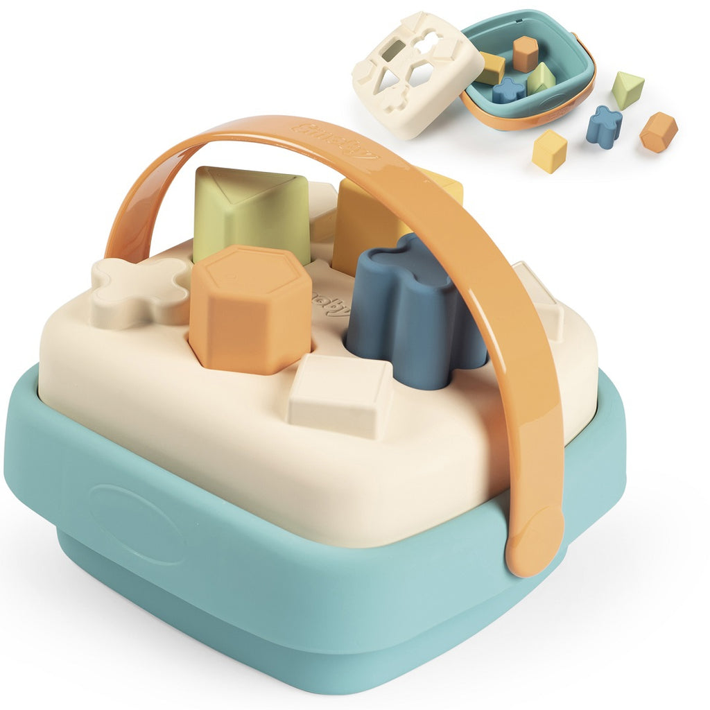 SMOBY Little Green formelių rūšiuoklis krepšyje, iš bioplastiko – vaizdas 3