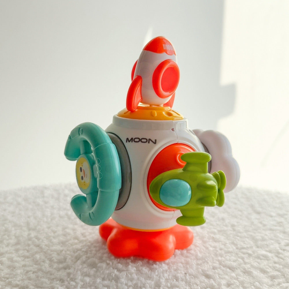 WOOPIE BABY Kosminė raketa kamuolys 6in1 Montessori 18m+
