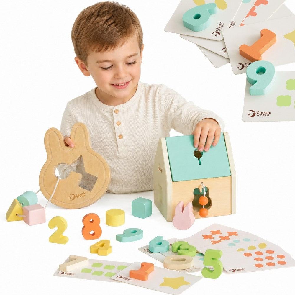 CLASSIC WORLD Pastelinis mokymosi rinkinys, 25 dalys