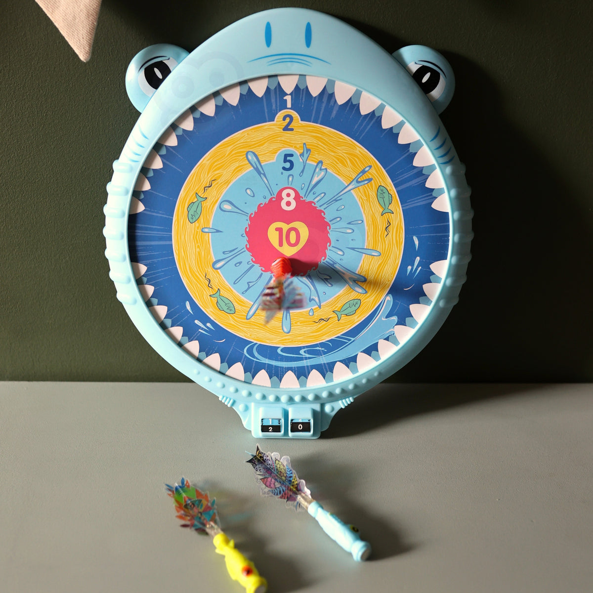 WOOPIE Magnetinis Ryklio Formos Taikinys su Strėlytėmis