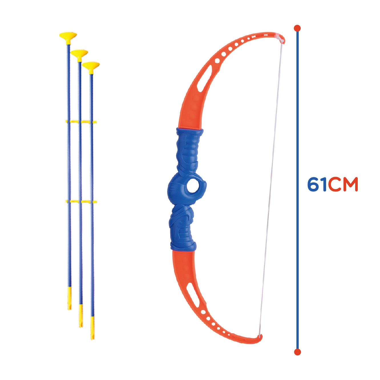 Taikinys su taškais iš WOOPIE lankininko rinkinio, vaizdas iš arčiau – vaizdas 3