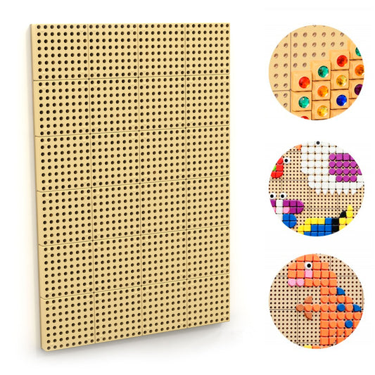 MASTERKIDZ STEM Kūrybinė Mokslo Lenta su Montavimo Panele 120x80cm