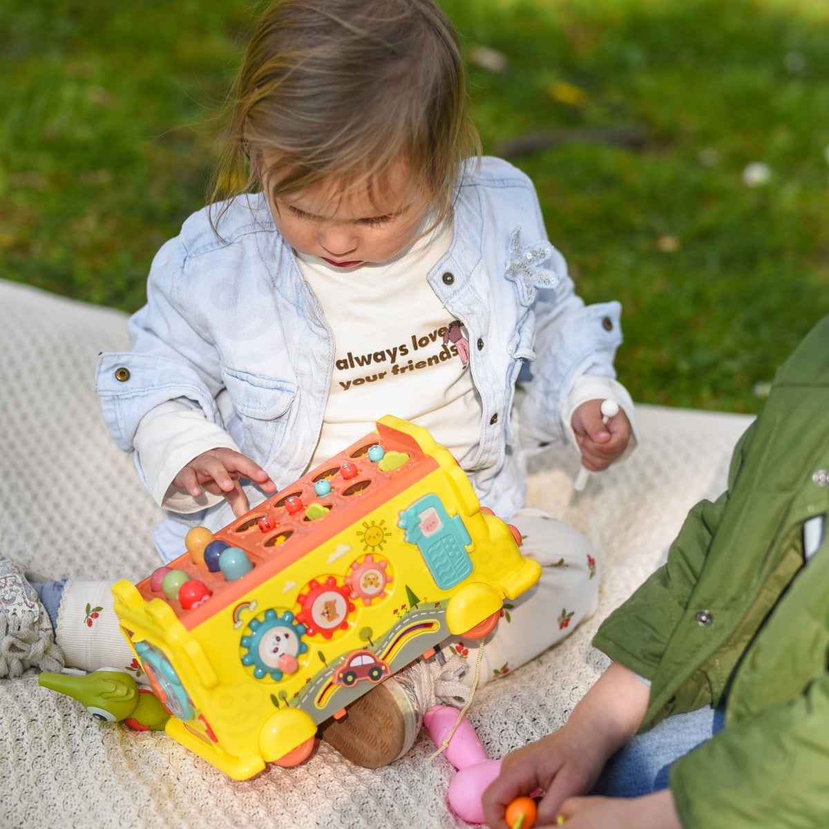 WOOPIE BABY Interaktyvus Montessori autobusiukas 6 in 1
