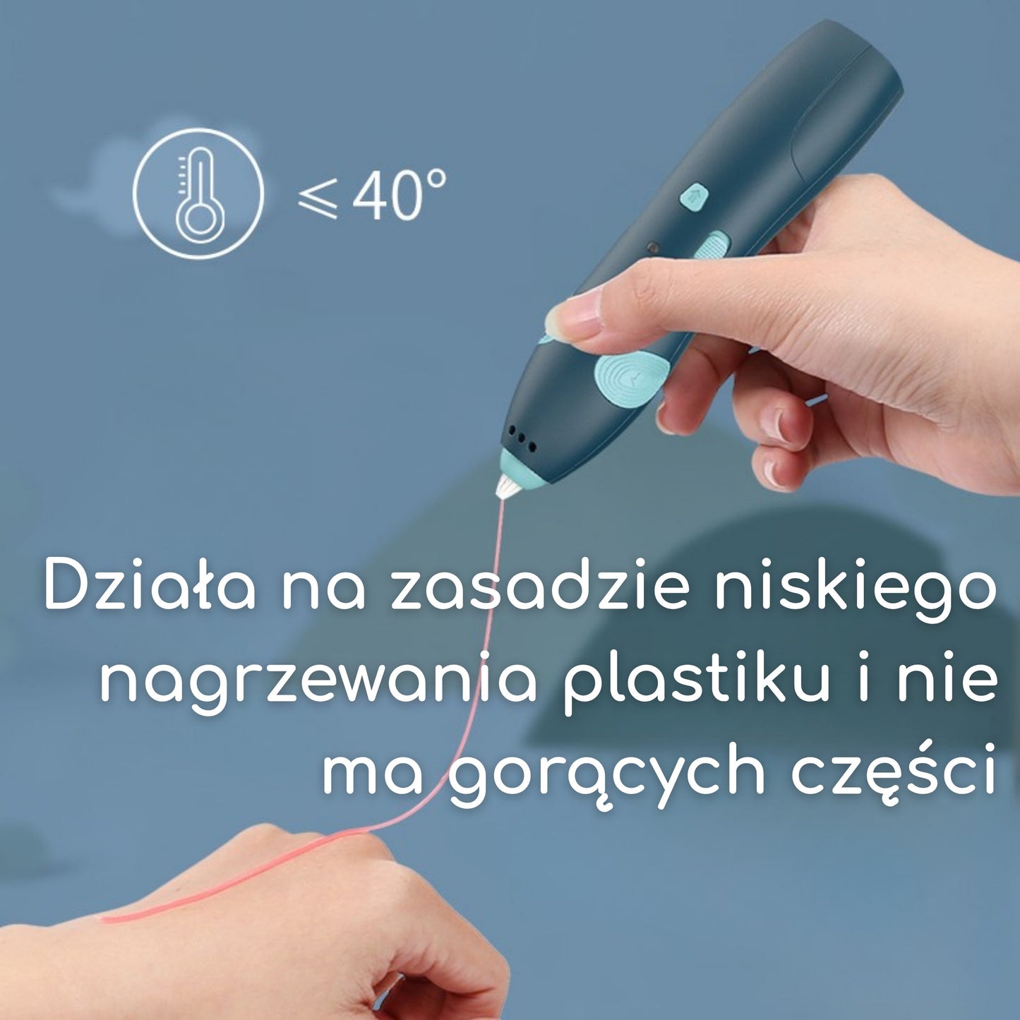 WOOPIE 3D Rašiklis Saugus USB Kasetės Vaikams nuo 3 metų