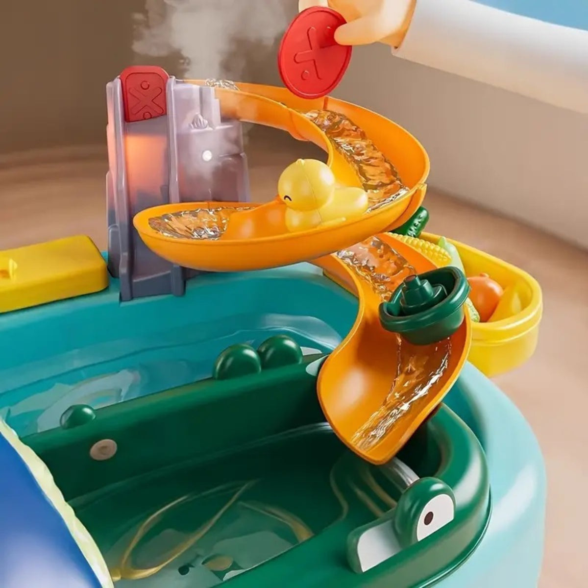 WOOPIE Vandens stalas 4in1 su žūklės žaidimu ir žirafa