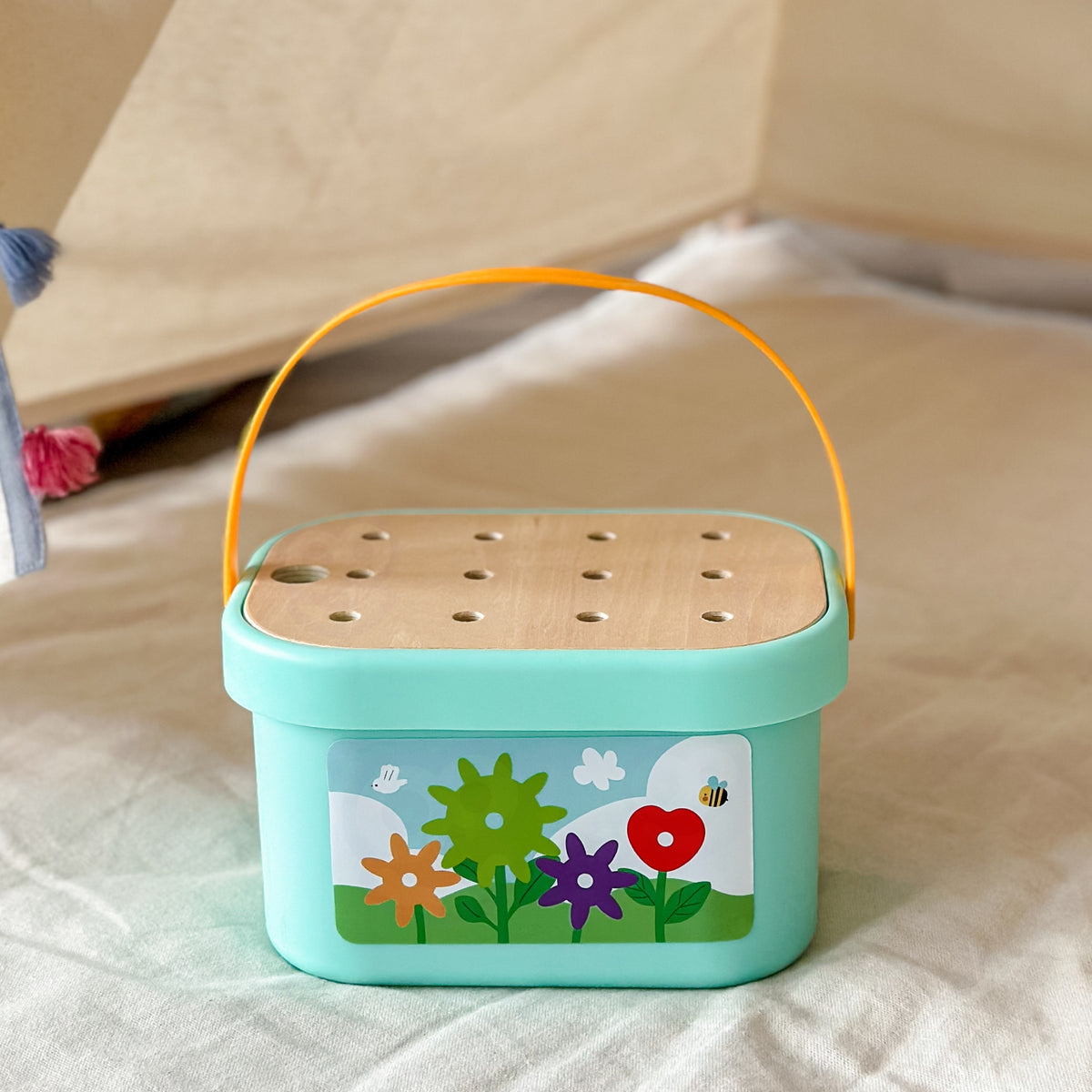 WOOPIE GREEN Montessori 12in1 Motorinė Konstravimo Dėžė FSC