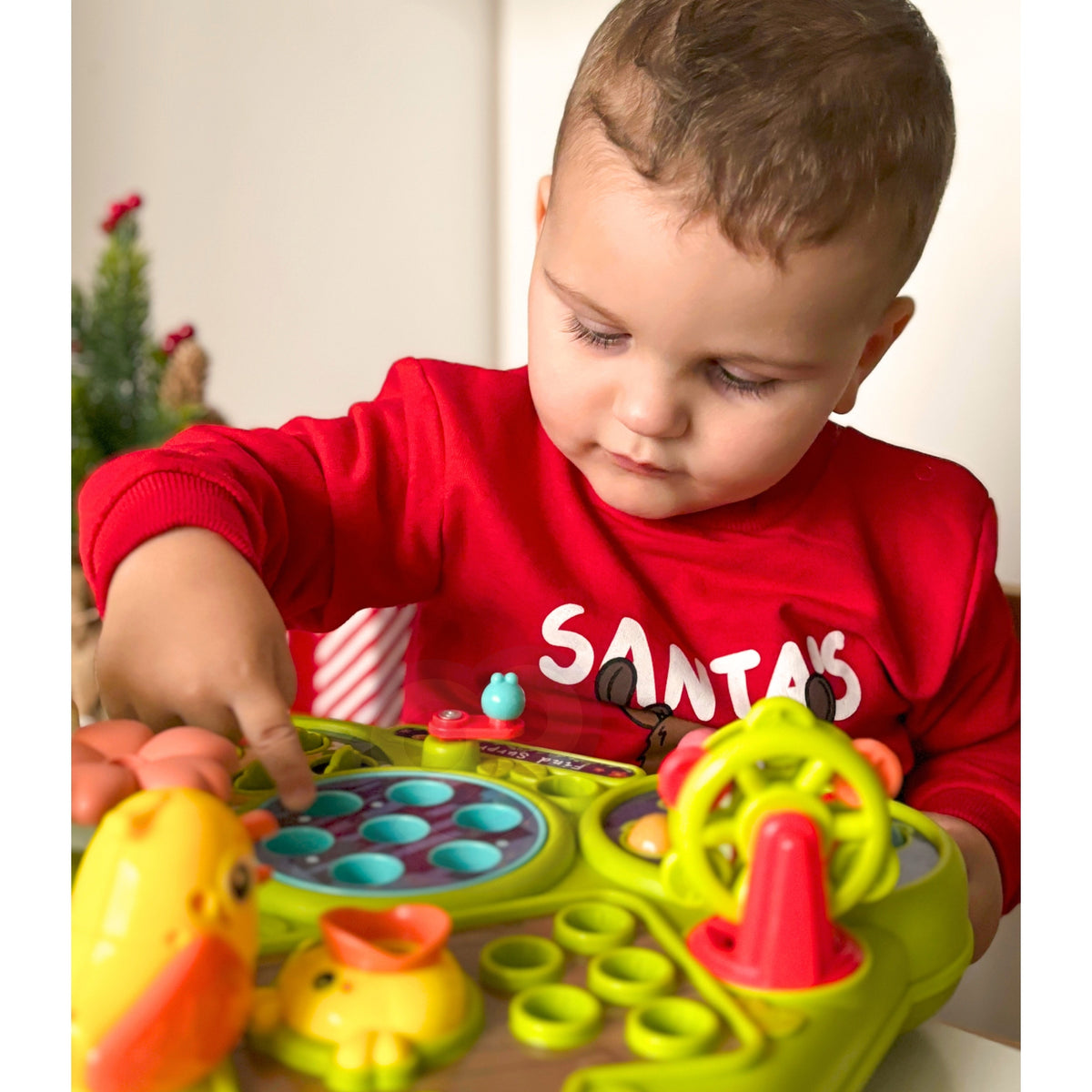 WOOPIE BABY Interaktyvus 8-in-1 Montessori lavinamasis stalas