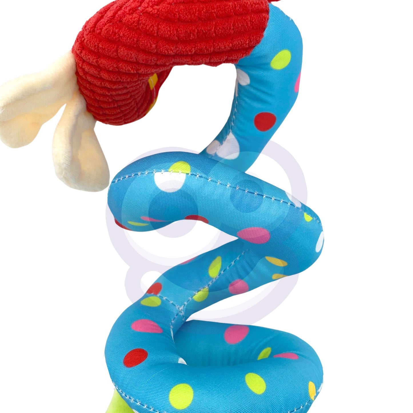 WOOPIE BABY Minkšta edukacinė spiralė-pakabinamas žaislas šuniukas vežimėliui / lovytei – vaizdas 9