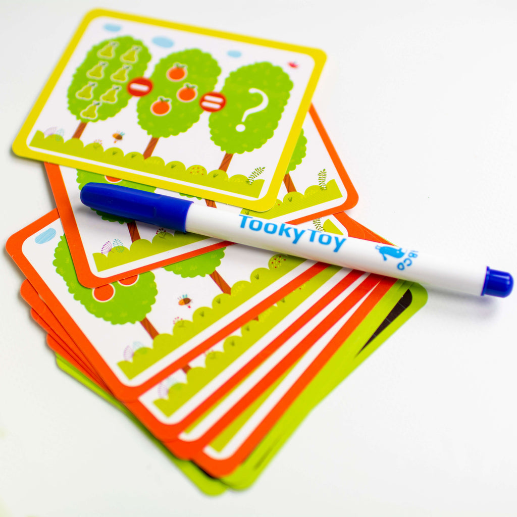 TOOKY TOY Magnetinė matematikos mokymosi dėžutė, 86 d.