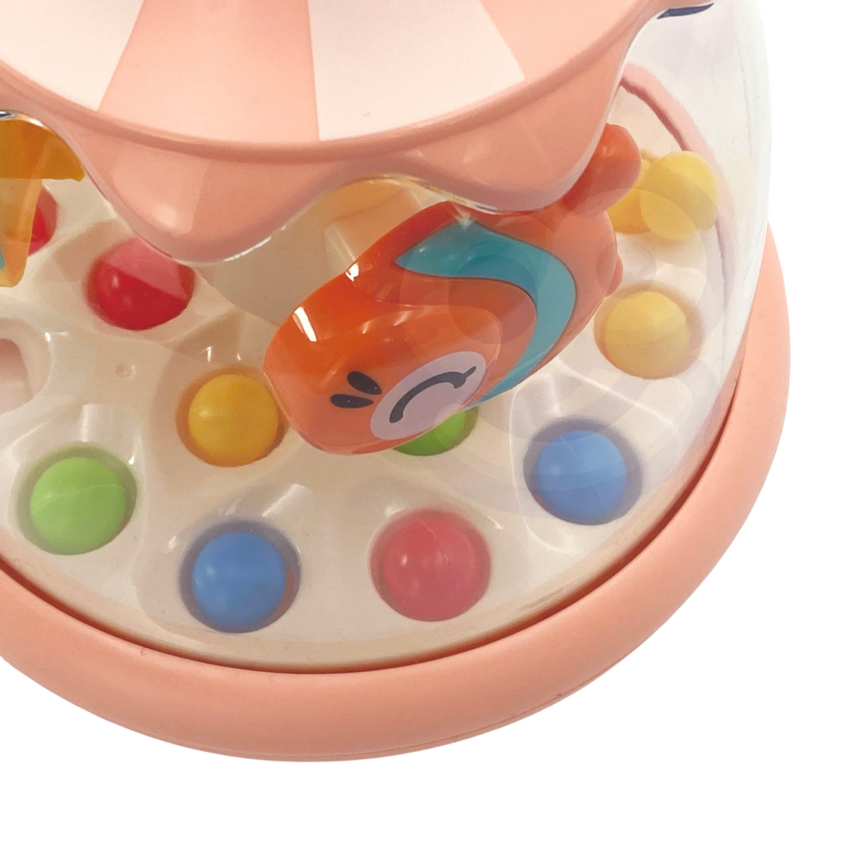 WOOPIE BABY spalvotas gyvūnėlių žaislas su kamuoliukais