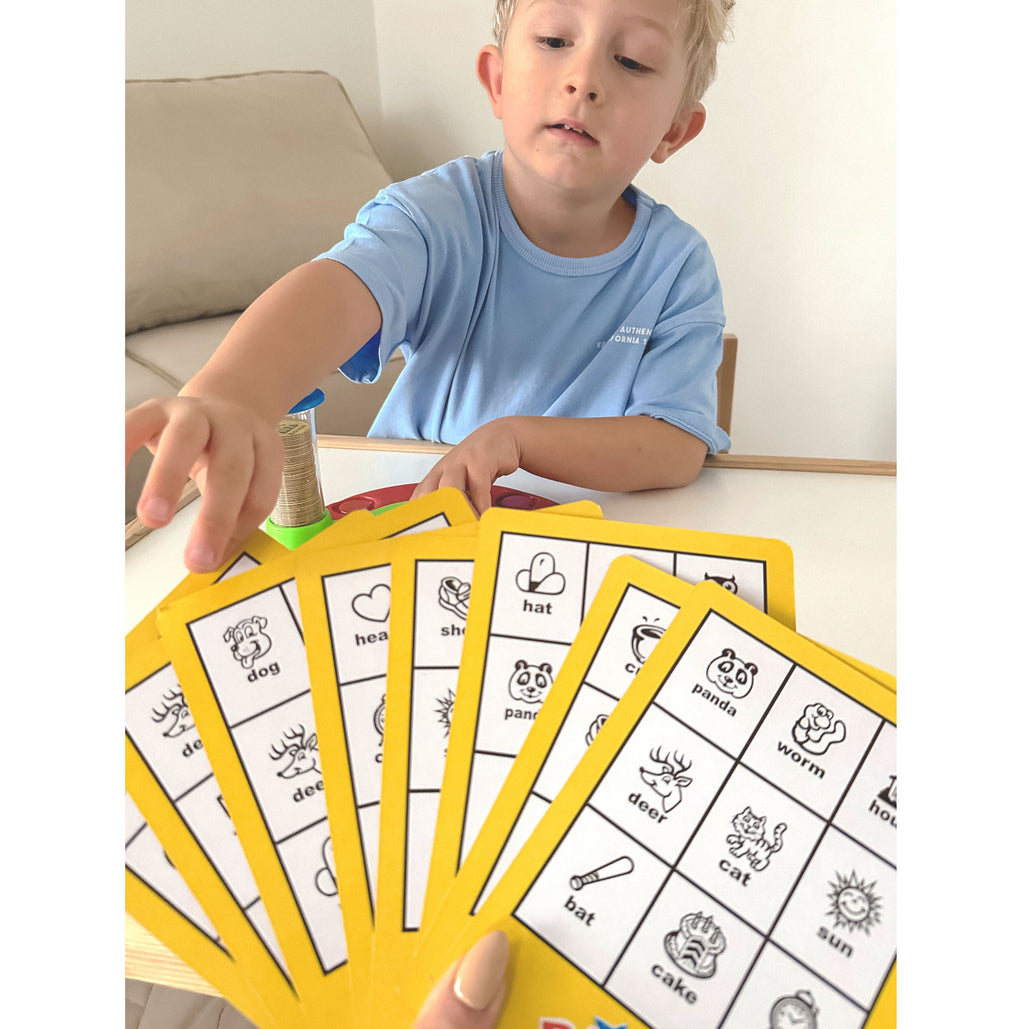 WOOPIE Bingo Atitikimo Žetonų Šeimos Žaidimas 4+ metų