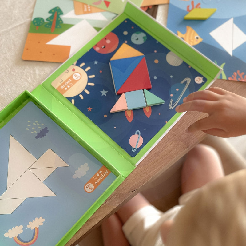 TOOKY TOY galvosūkis Tangram