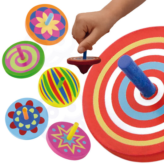 VIGA Spalvotas medinis vilkelis, 1 vnt – pagrindinis vaizdas