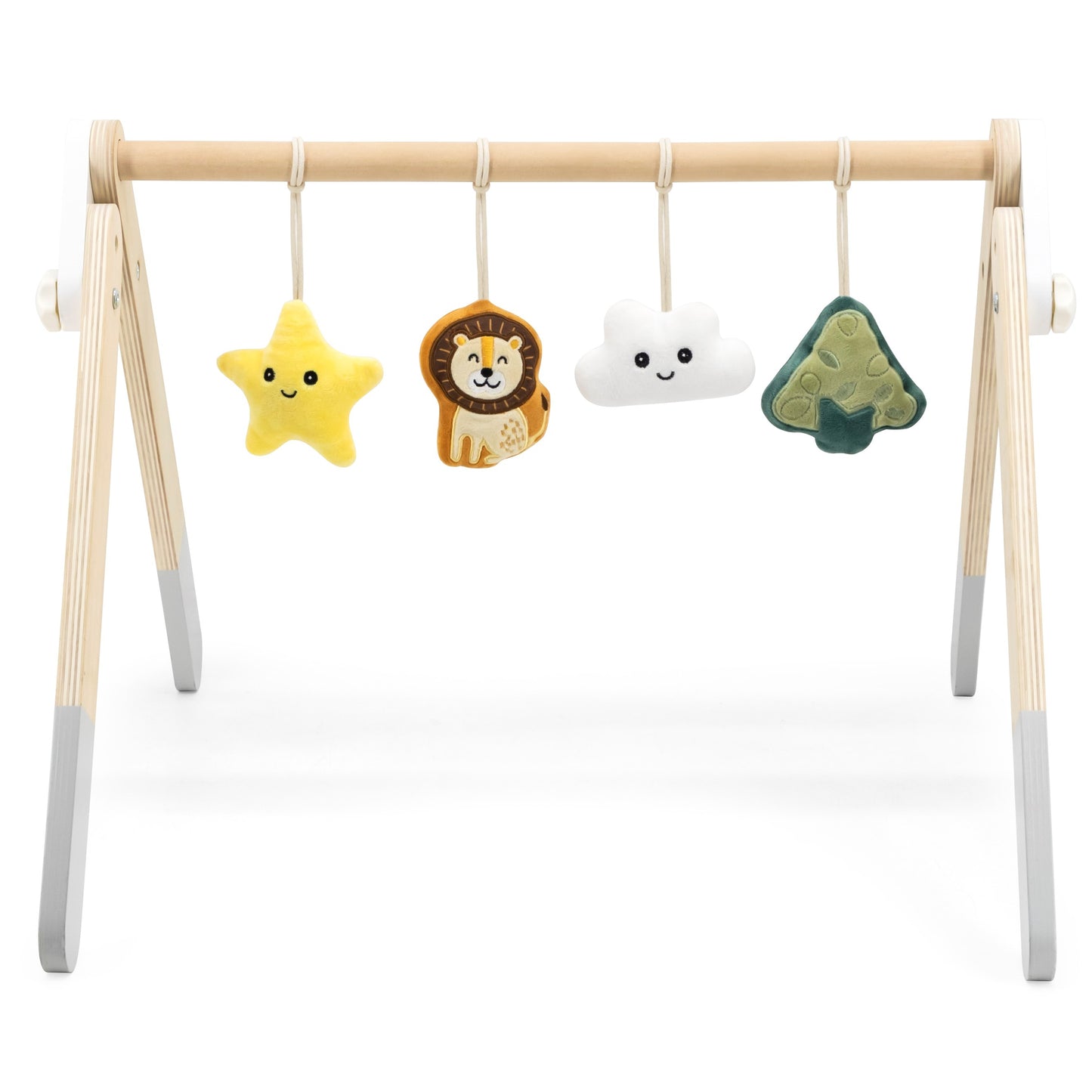 VIGA PolarB Lavinamasis medinis stovas kūdikiams (Baby Gym) – vaizdas 10