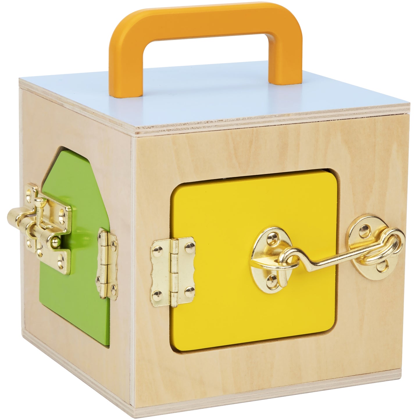 Tooky Toy edukacinis Montessori rinkinys 6in1: dėlionė, skaitliukai ir orų lenta, vaikams nuo 3 metų